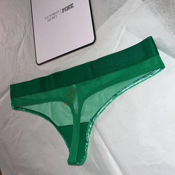 Victoria’s Secret PINK VELVET THONG UNDERWEAR XL - Picture 10 of 12